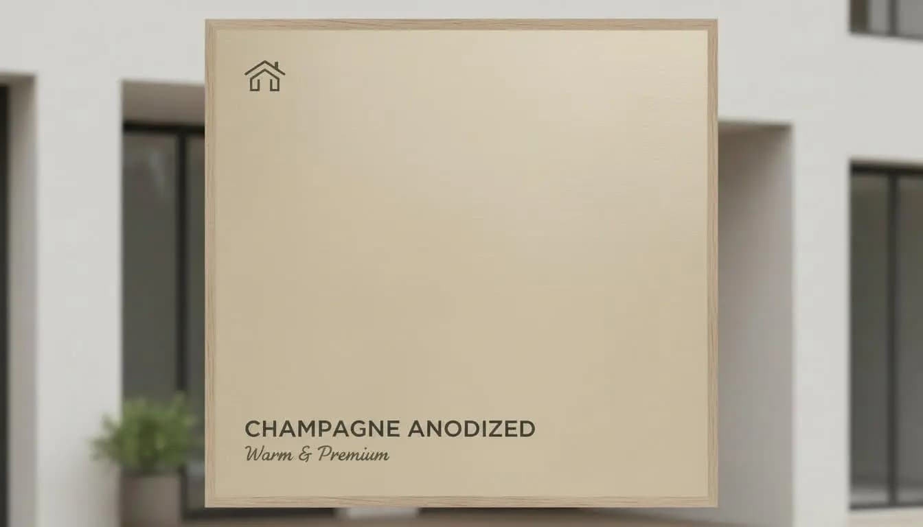 Champagne Anodized